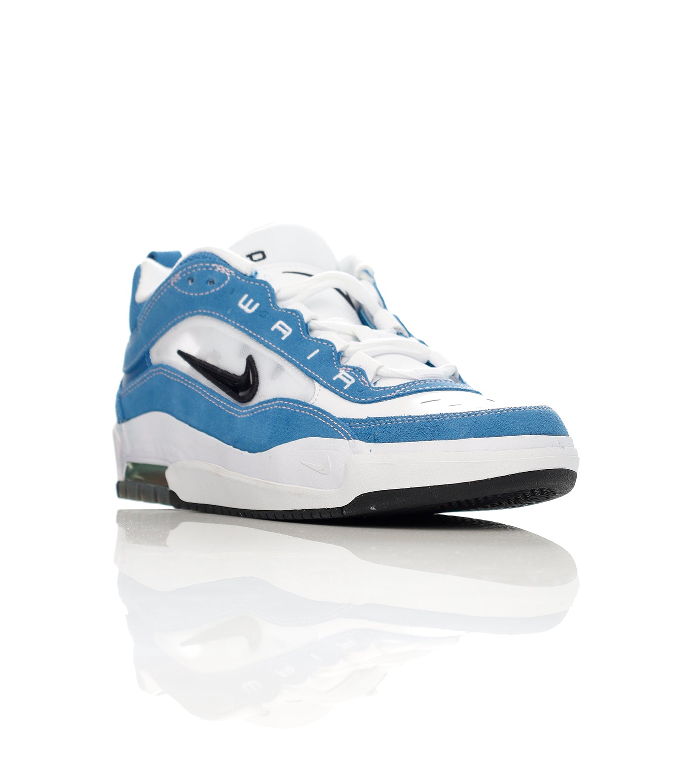 nike air total max uptempo white and green