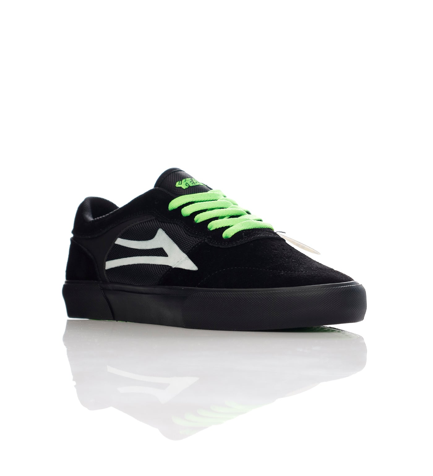 x Yeah Right - Staple SMU, Black/UV Green Suede – EXOSHOP