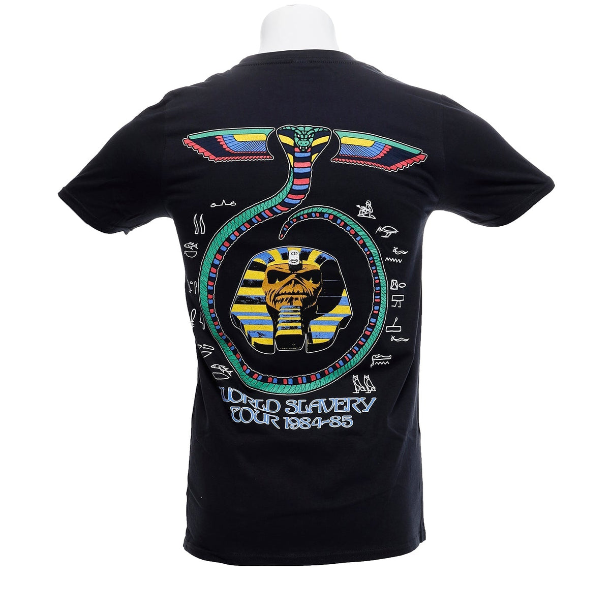 Behemoth Shirt Iron Maiden - Powerslave World Slavery Tour 1984-1985 - T- Shirt - Biau0142y Iron Maiden Tshirt, image size:1200x1200