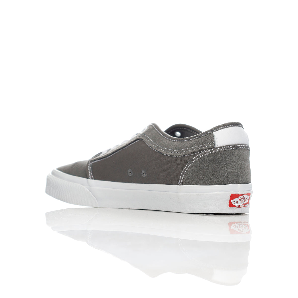 Skate Chukka Low, Pewter/True White