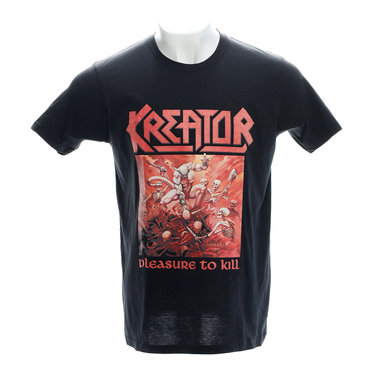 Kreator 'Pleasure To Kill' Official Long Sleeve T-Shirt - Brand New With Tags