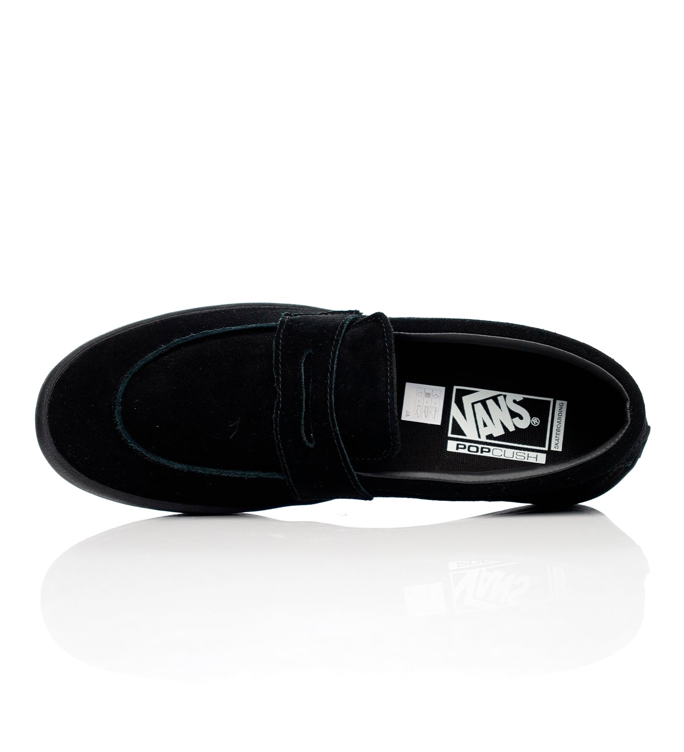 つん　【新品】 27cm Skate Loafer Suede Black Skate Loafer Suede, Black/Black – EXOSHOP