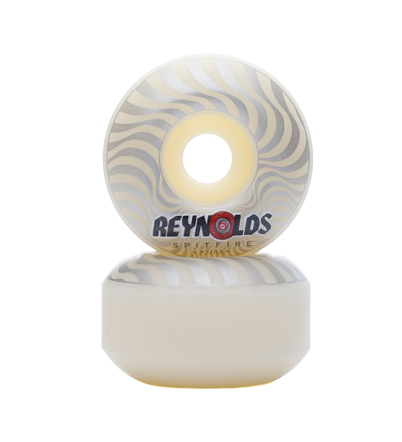 F4 Classic Andrew Reynolds Soft Sliders 93A, White/Silver – EXOSHOP