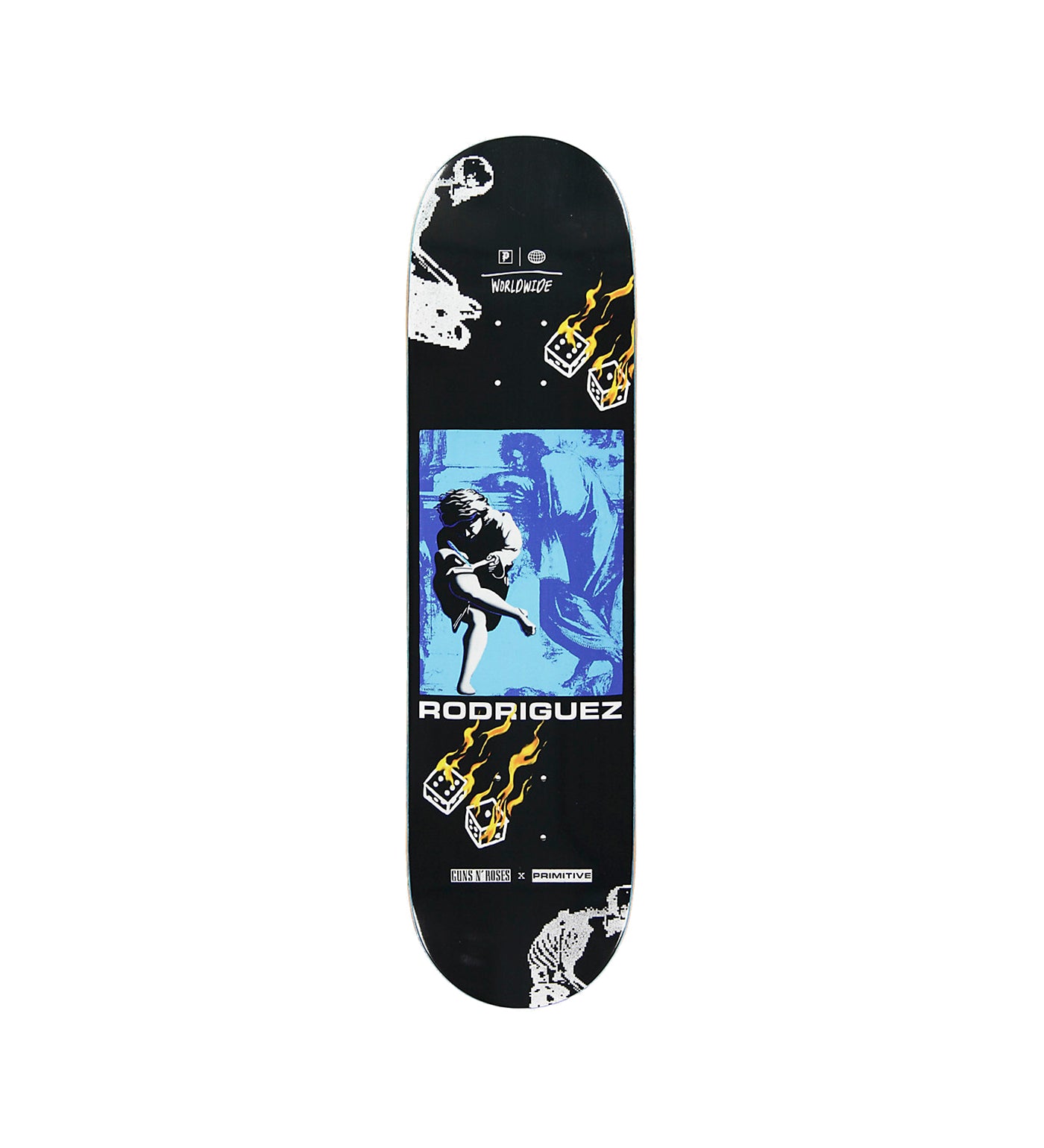 x Guns N' Roses - Estranged Blue - Paul Rodriguez, Black – EXOSHOP