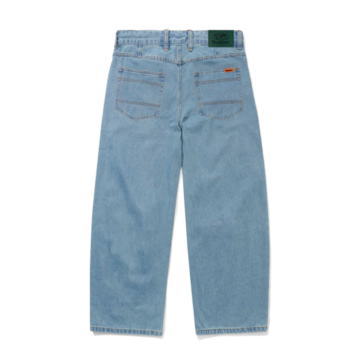 Wide Cut Denim, Washed Indigo – EXOSHOP