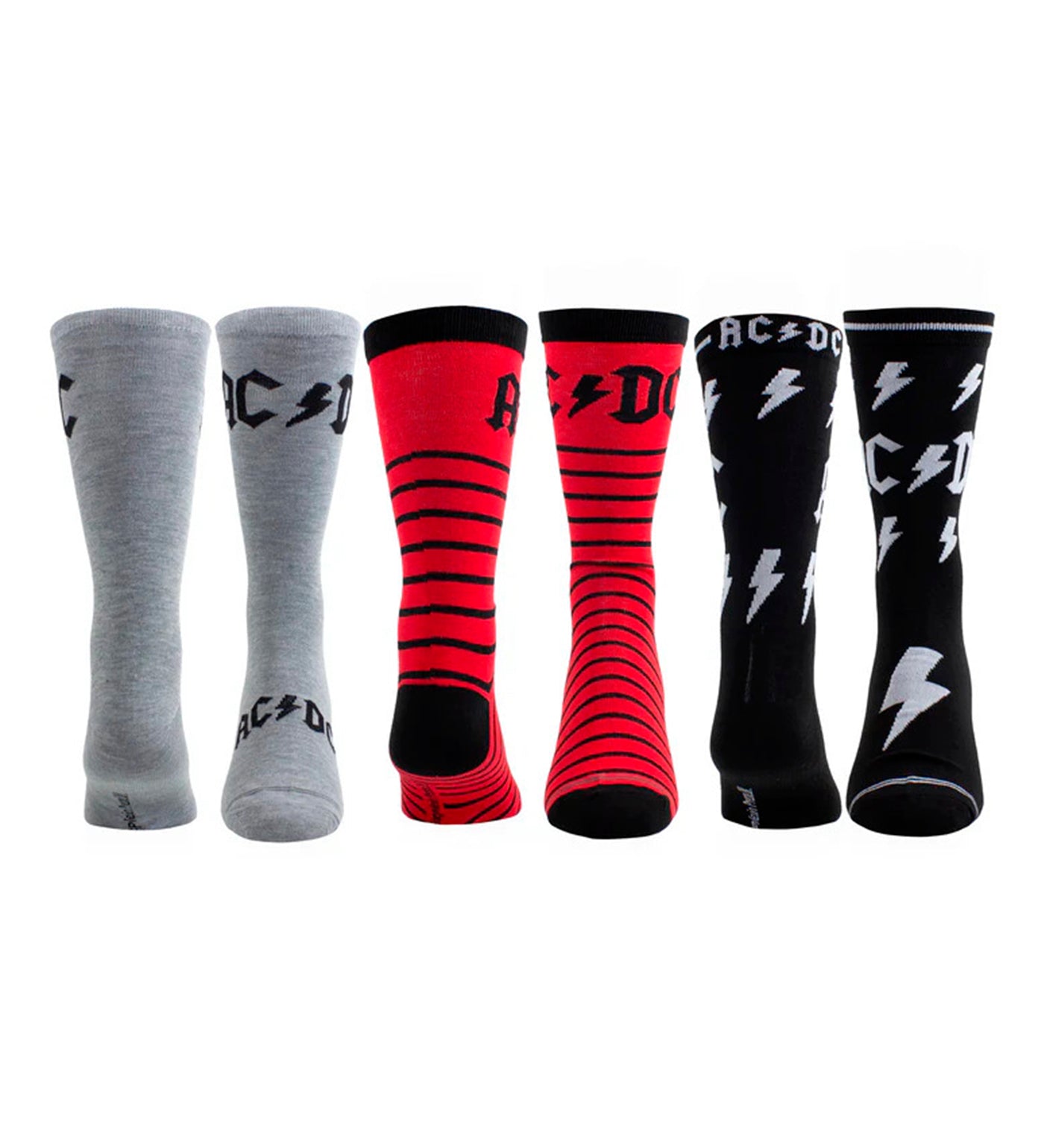 AC/DC 3 Pair Socks-Guitar Tin – EXOSHOP