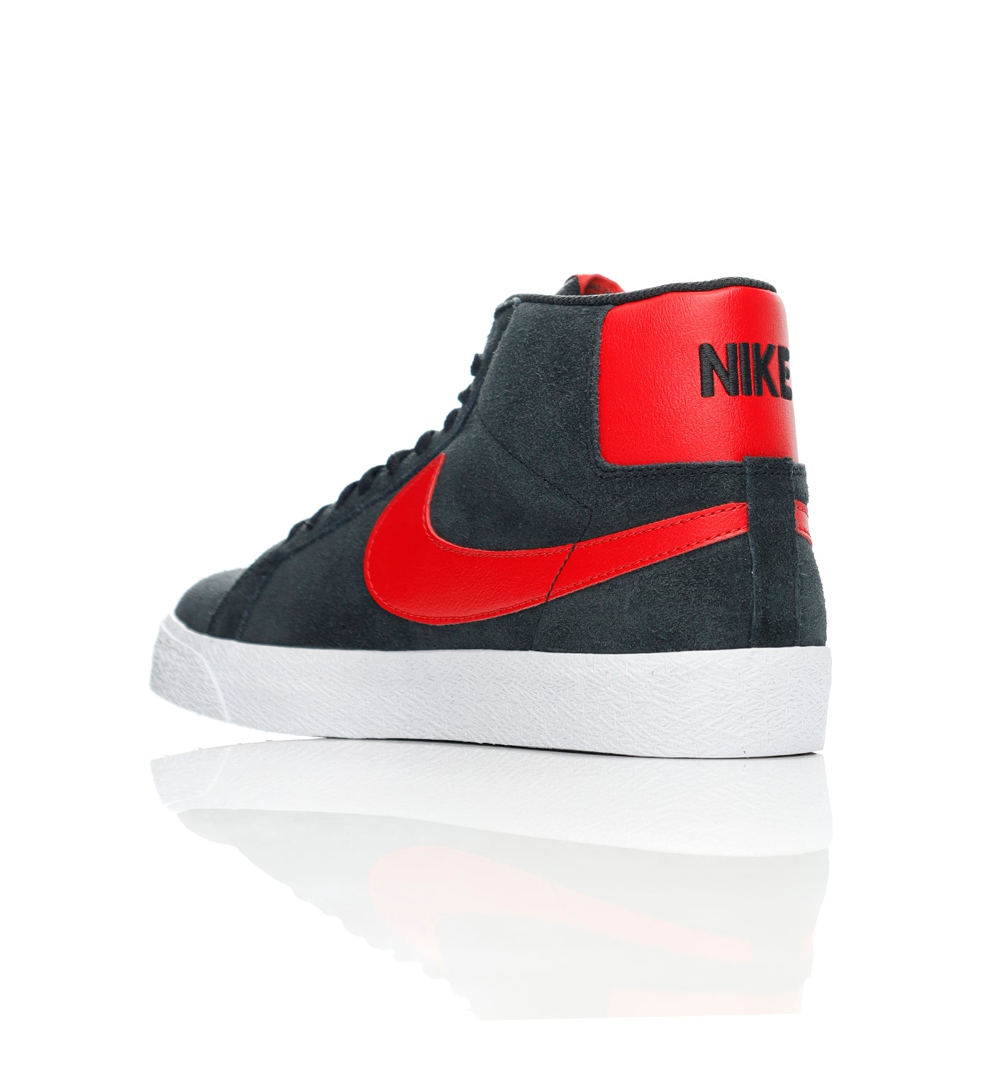 Blazer Mid Black University Red Black 9.5 Black University Red Black By Nike SB