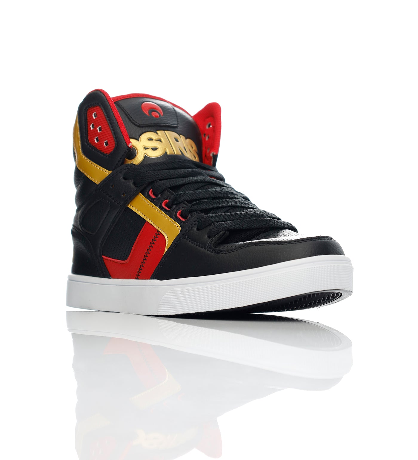 black and gold osiris shoes