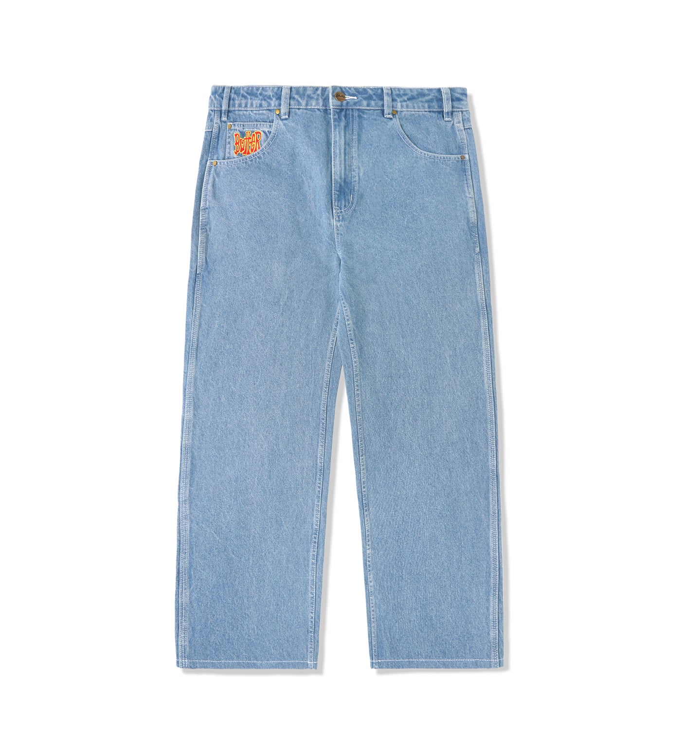 Washed indigo sale jeans