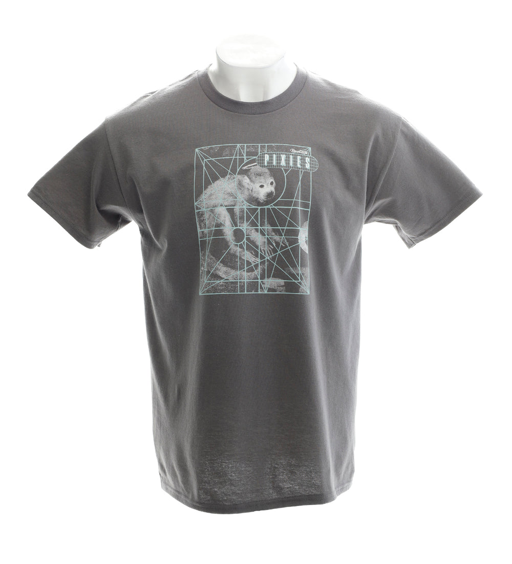 Monkey Grid, Charcoal - Main Image