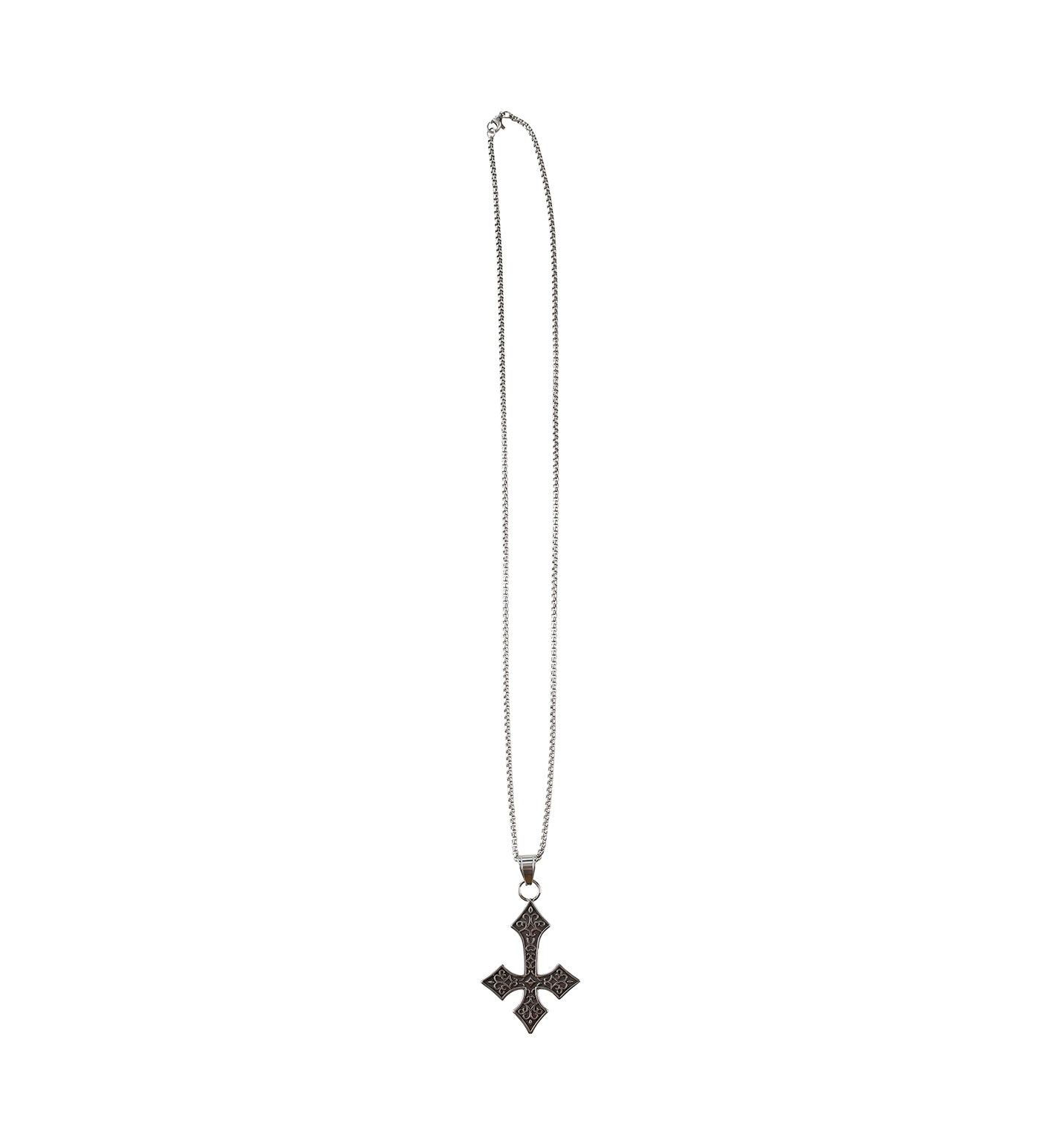 Sterling Medieval Cross on Leather – Turchin Jewelry