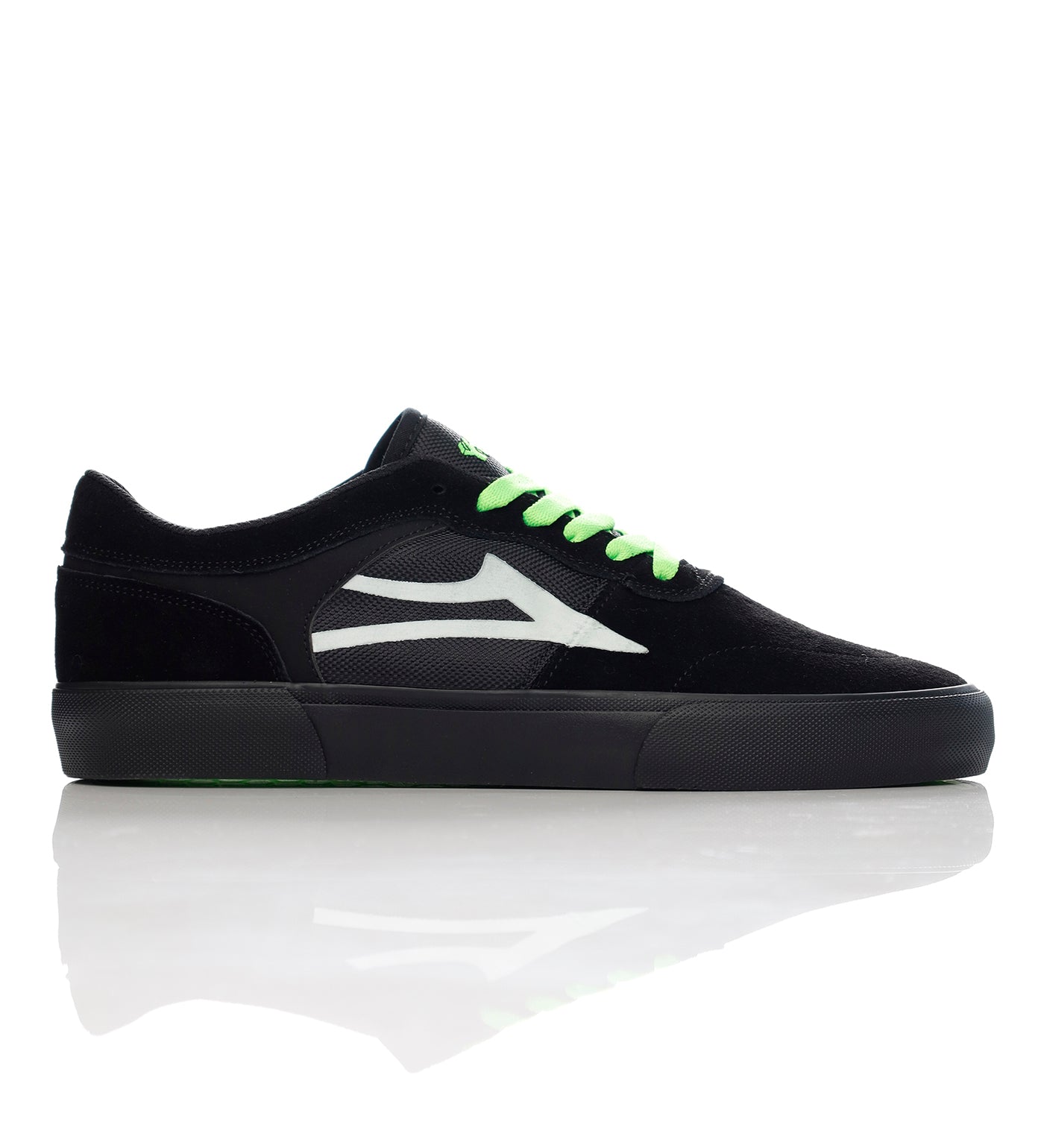 x Yeah Right - Staple SMU, Black/UV Green Suede – EXOSHOP