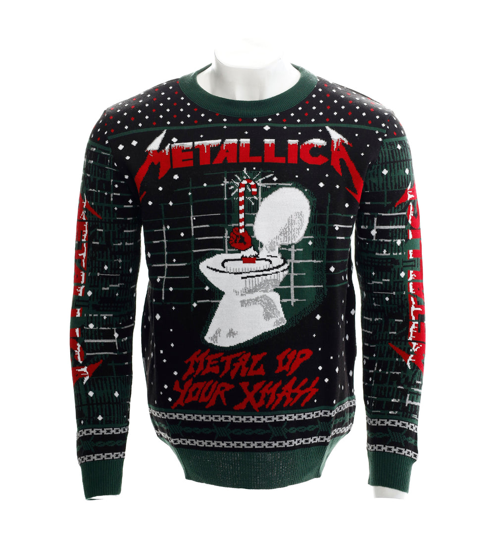 Of Puppets Christmas Sweater Metallica METALLICA Ugly Christmas