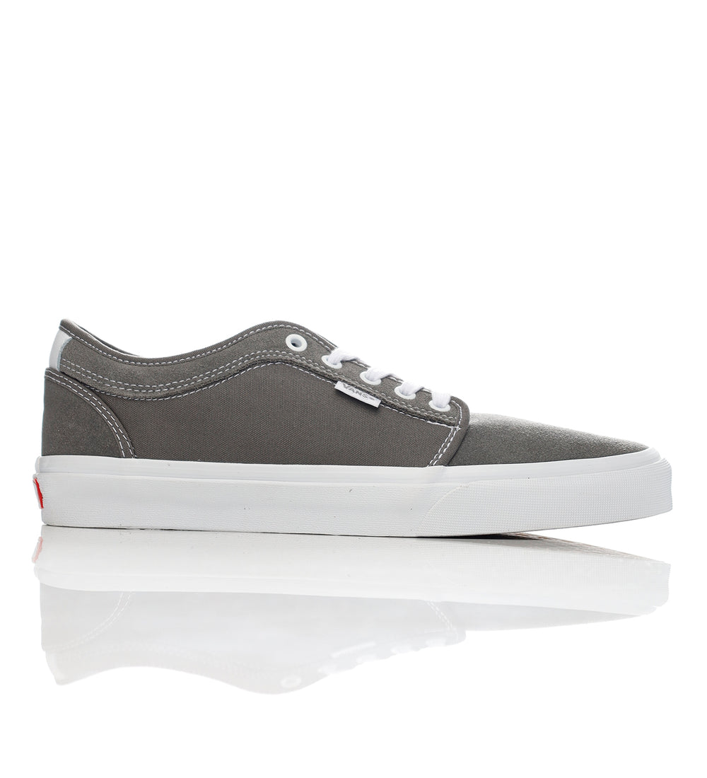 Skate Chukka Low, Pewter/True White