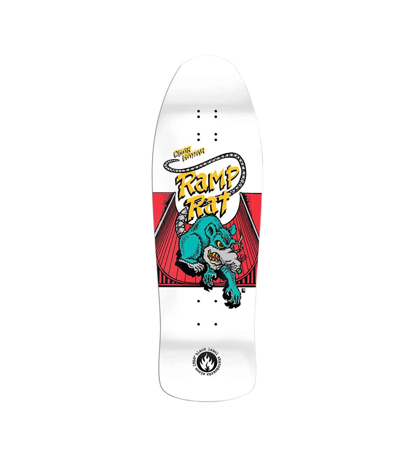 Ramp Rat - Omer Hassan, White – EXOSHOP