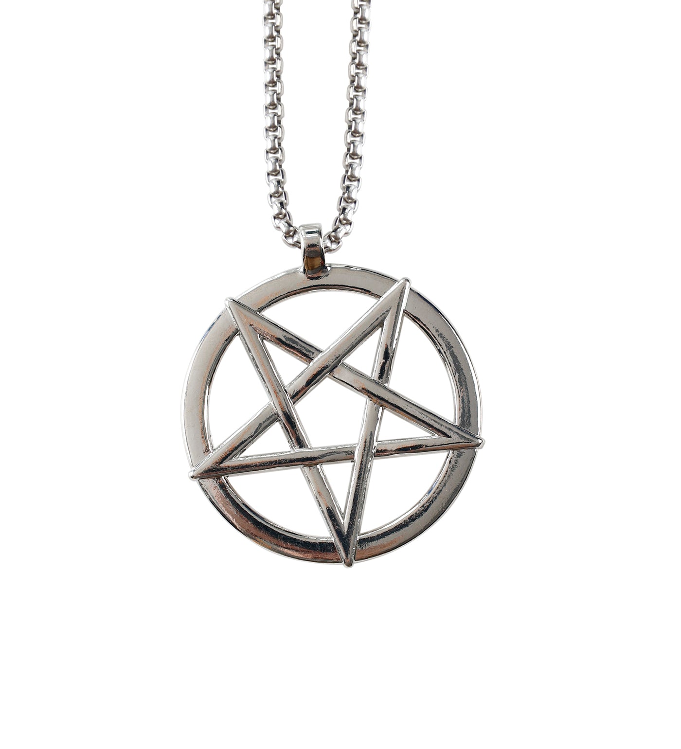 Large sale pentagram necklace