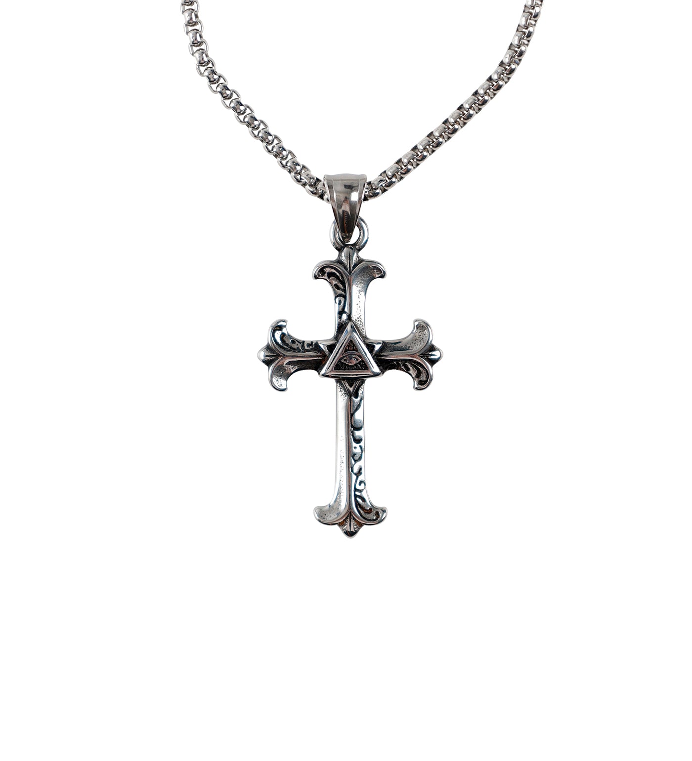 服/ファッション ALCHEMY GOTHIC: Illuminati Cross Pendant Illuminati Cross Pendant - Alchemy of England