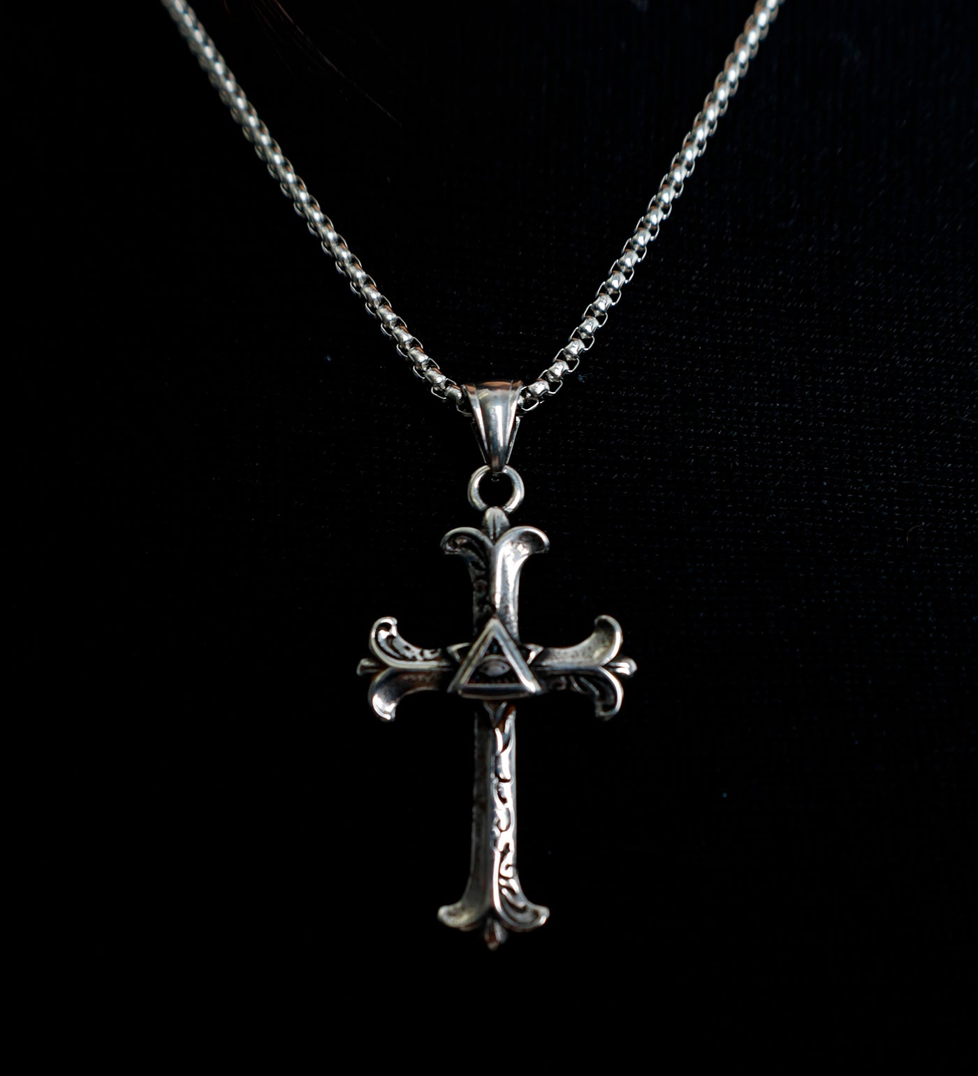 服/ファッション ALCHEMY GOTHIC: Illuminati Cross Pendant Illuminati Cross Pendant - Alchemy of England