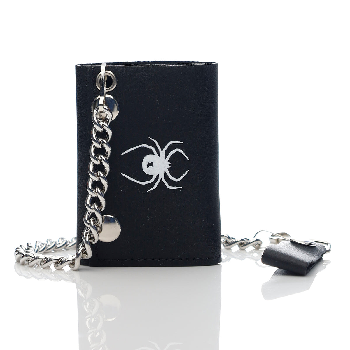 Spider Tri-fold Wallet W/Chain TC304-225, Black/White – EXOSHOP