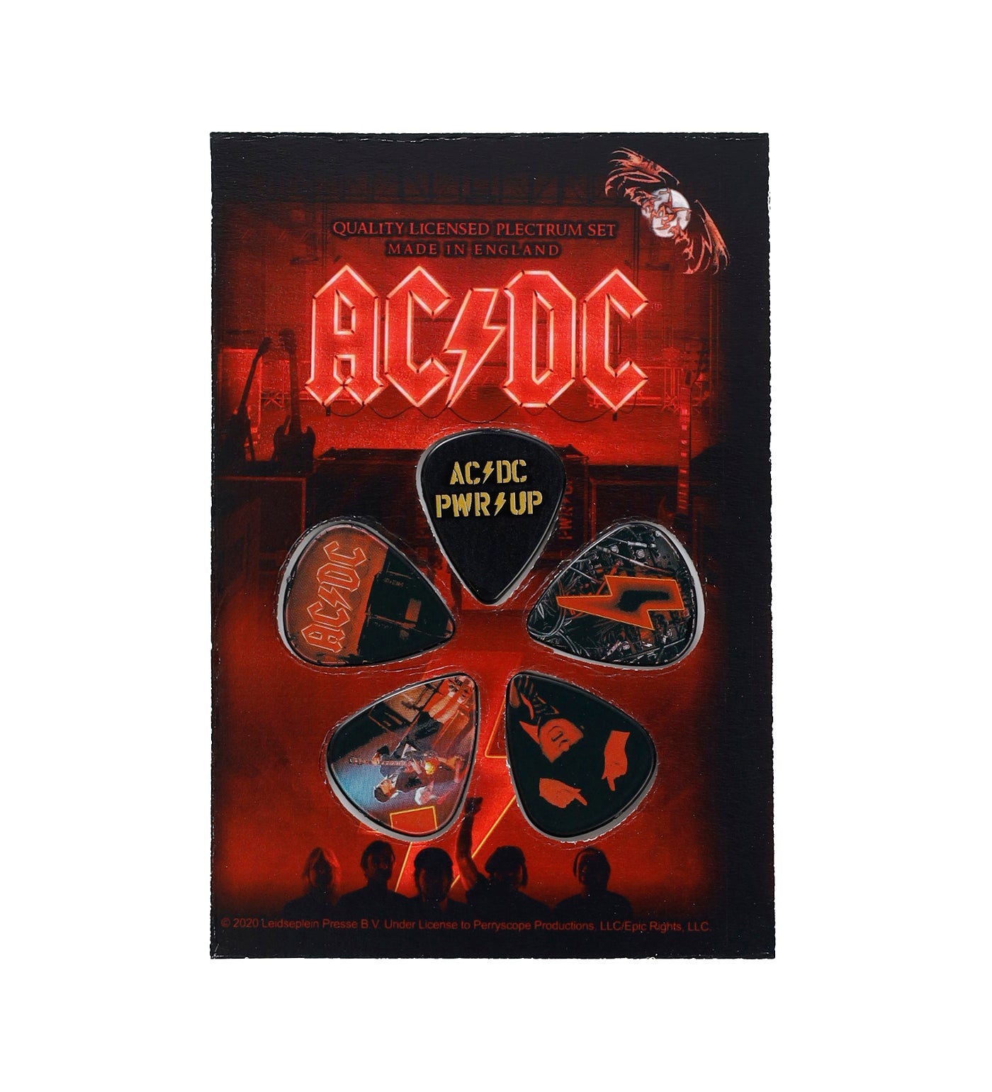 AC/DC Guitar Pick Set – EXOSHOP